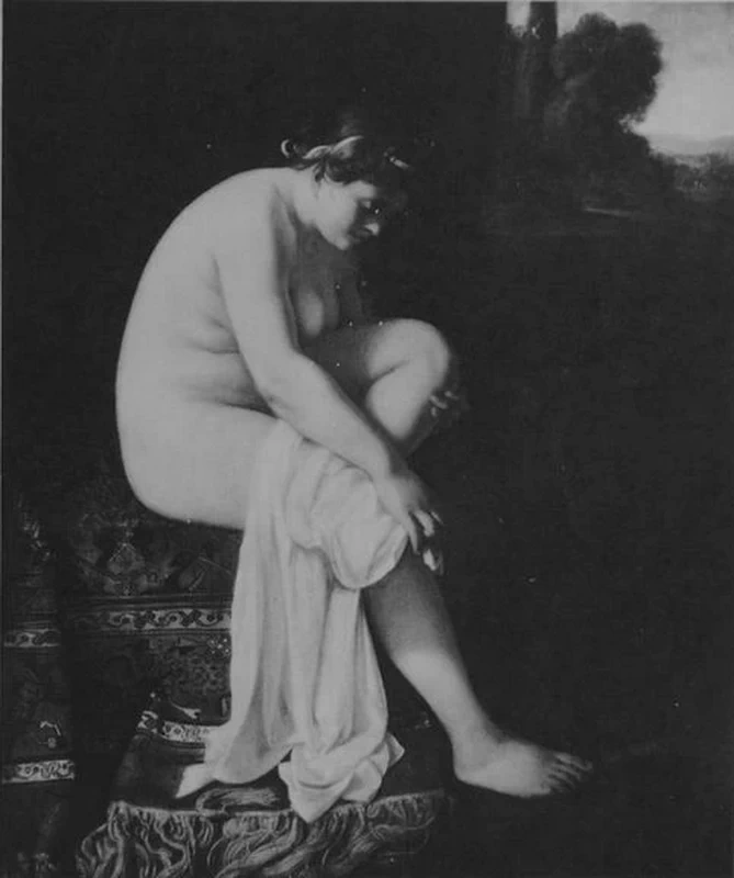 Donna al bagno
